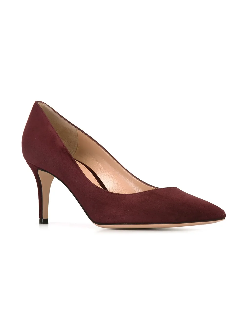 Gianvito Rossi mid heel pumps Rood