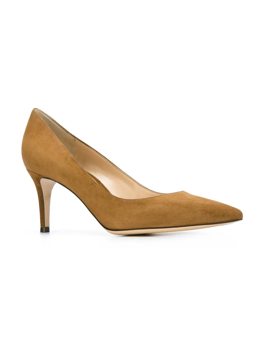 Gianvito Rossi mid heel pumps Brown