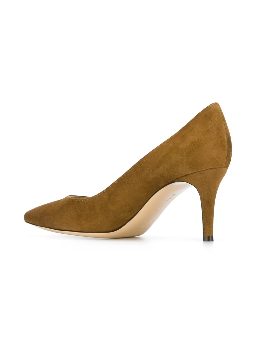 Gianvito Rossi mid heel pumps Brown