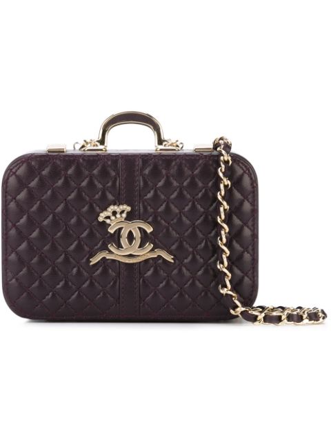 Affordable HOT SALE CHANEL quilted box clutch Women