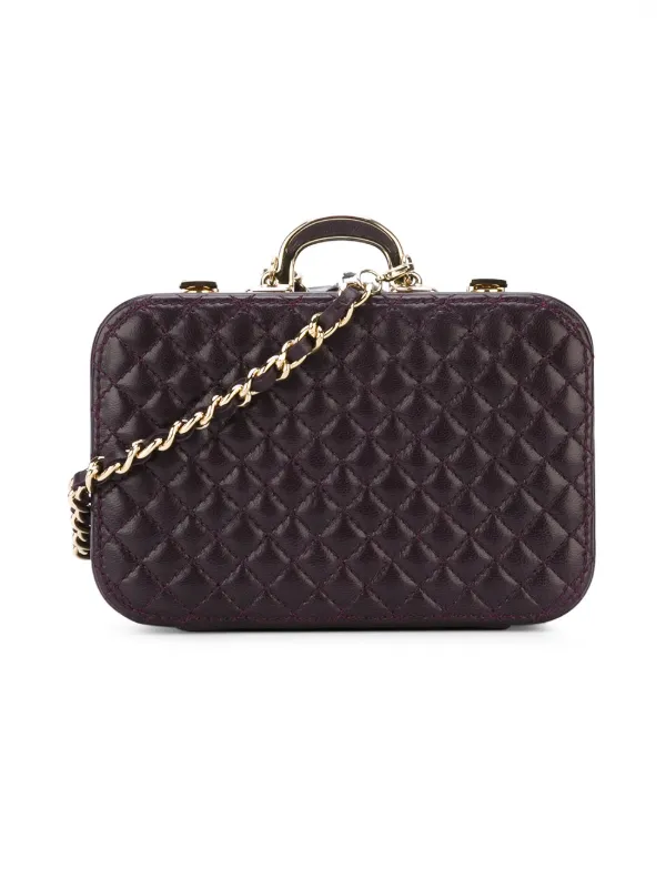 CHANEL Pre-Owned キルティング ボックスクラッチバッグ | ピンク