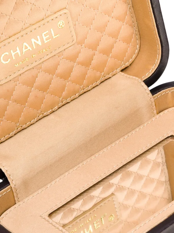 CHANEL Pre-Owned キルティング ボックスクラッチバッグ | ピンク