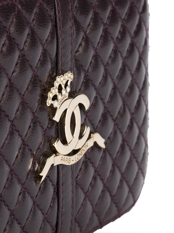 シャネル　キルティング クラッチバッグ CHANEL Pre-Owned キルティング ボックスクラッチバッグ | ピンク