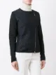 Moncler quilted front cropped jacket