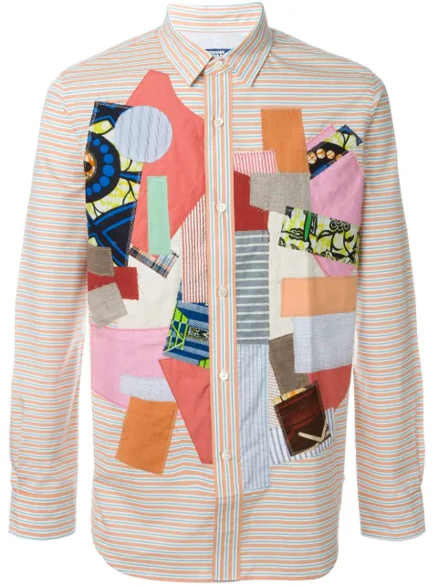 Junya Watanabe MAN patchwork shirt