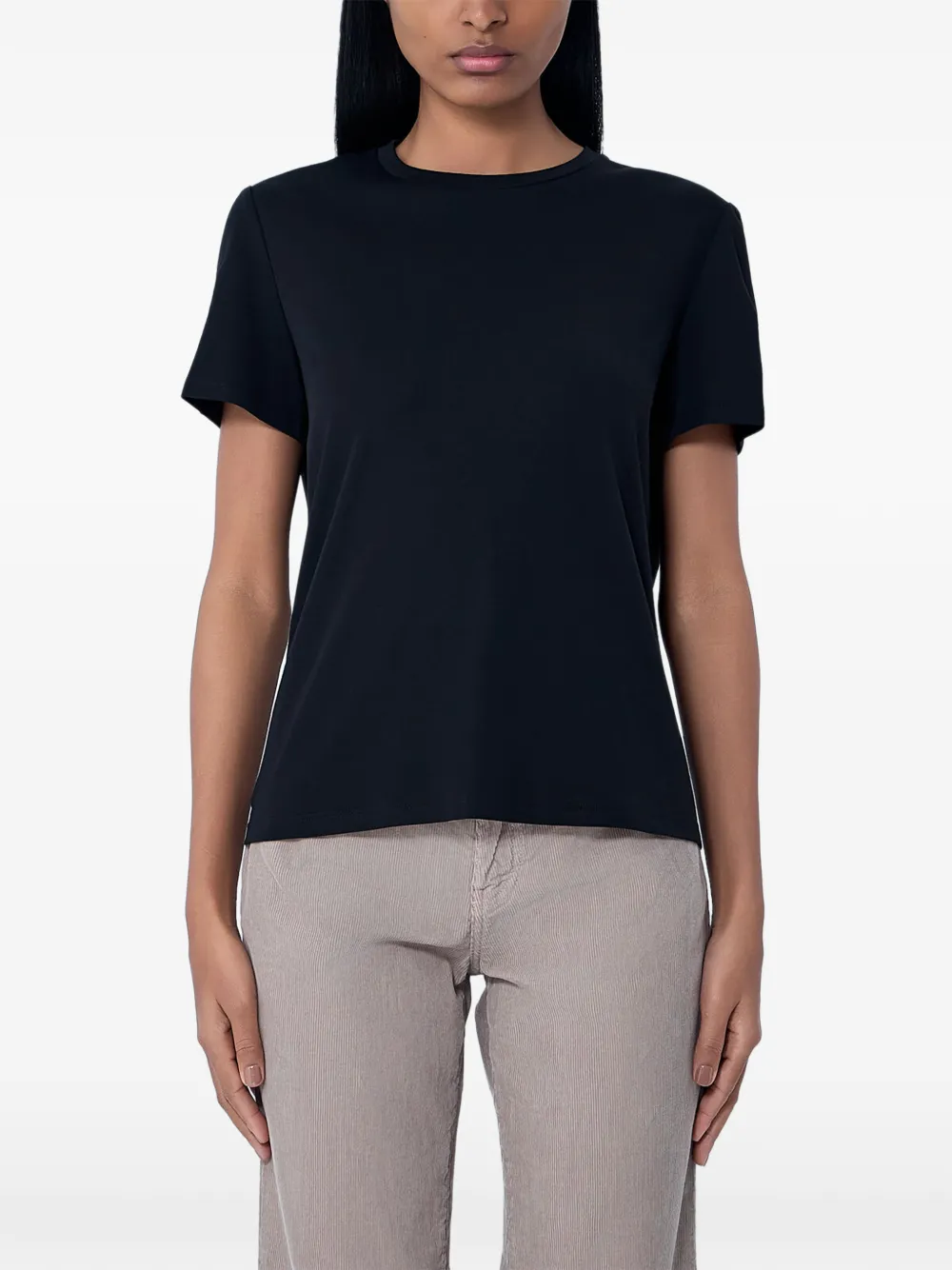 The Row 'Wesler' T-shirt Zwart