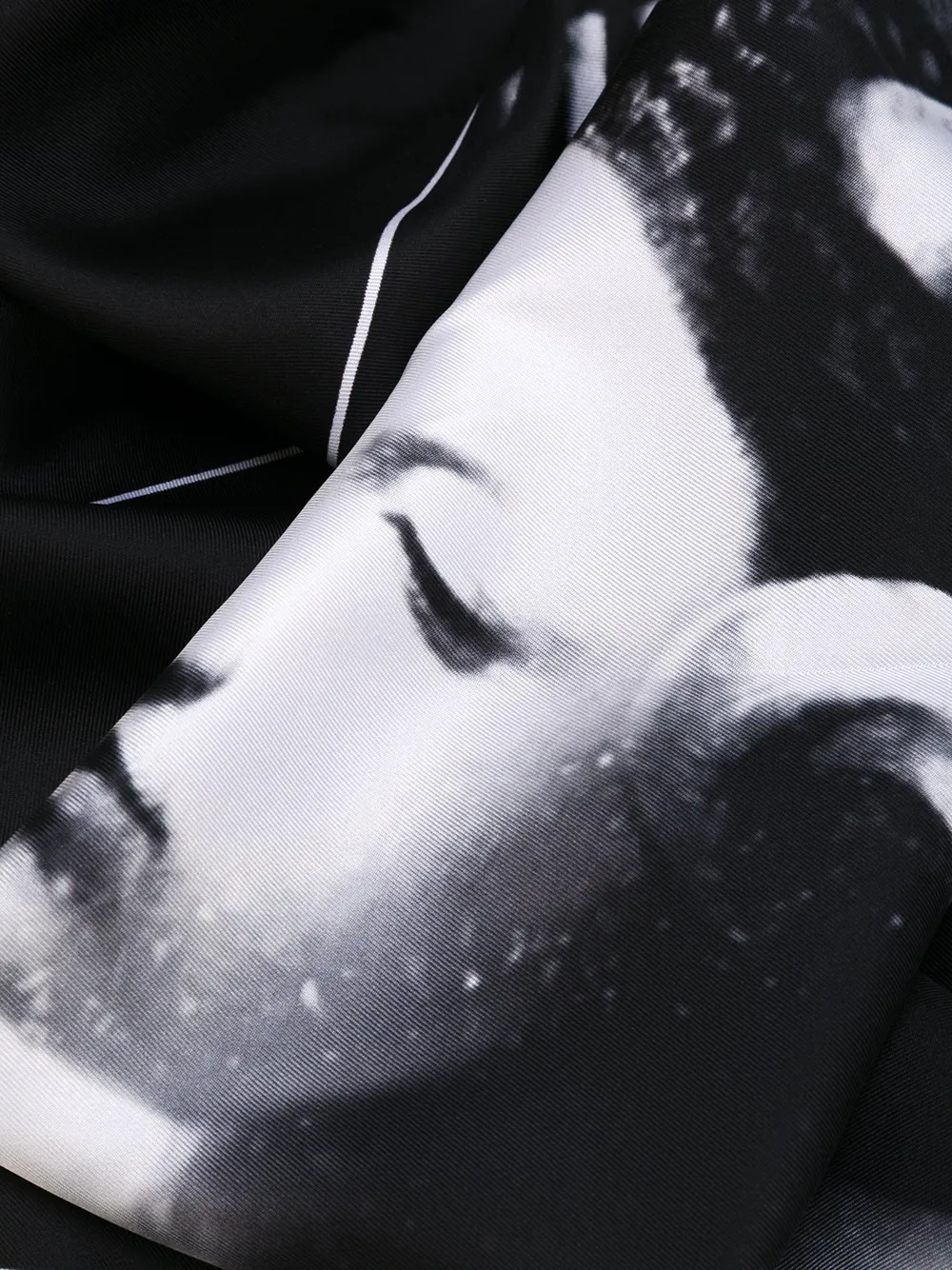 Givenchy faun print scarf Zwart
