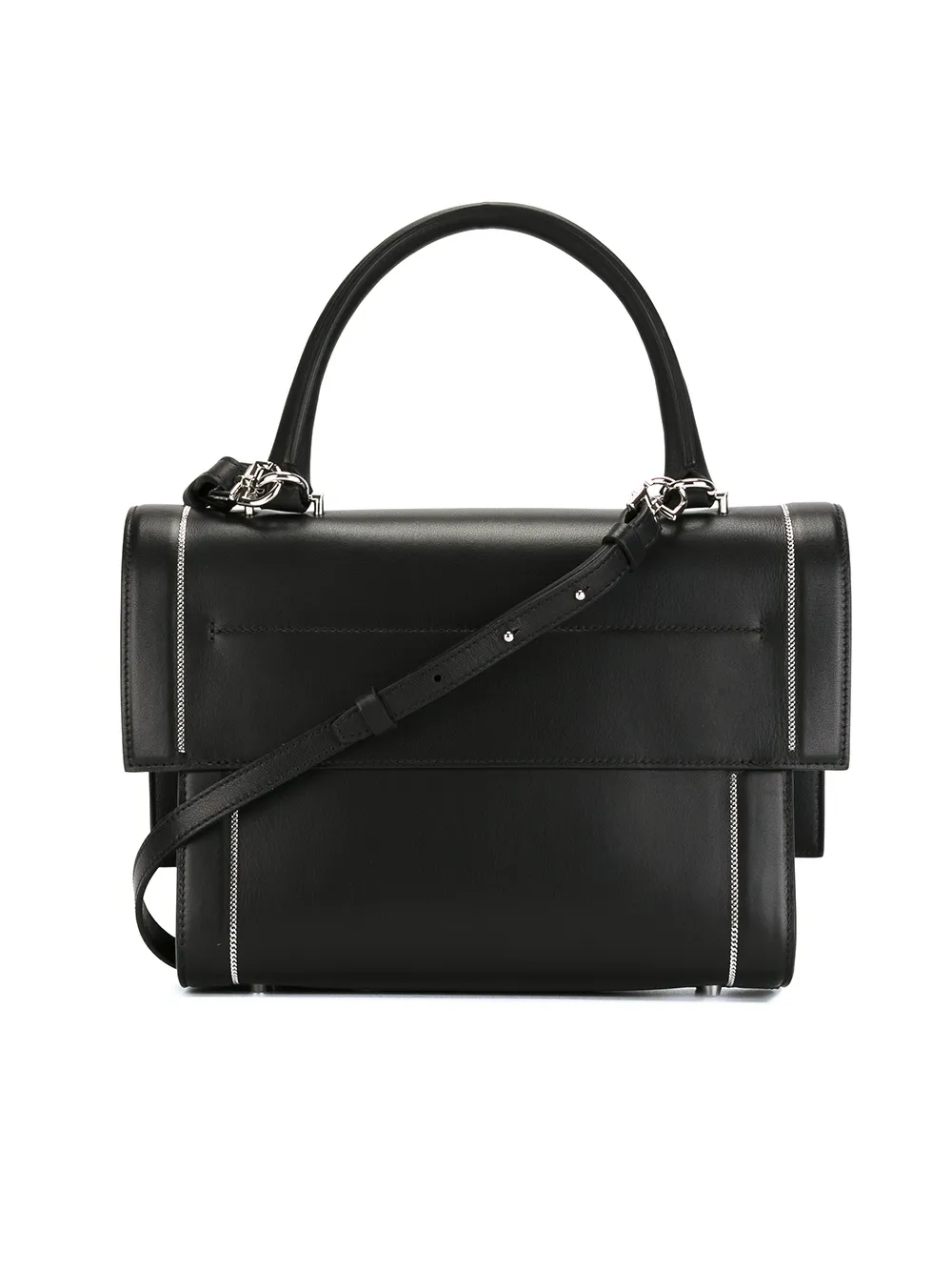  Givenchy Mittelgroße 'shark' Handtasche   Schwarz 