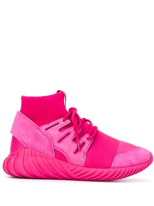 adidas tubular doom primeknit pink