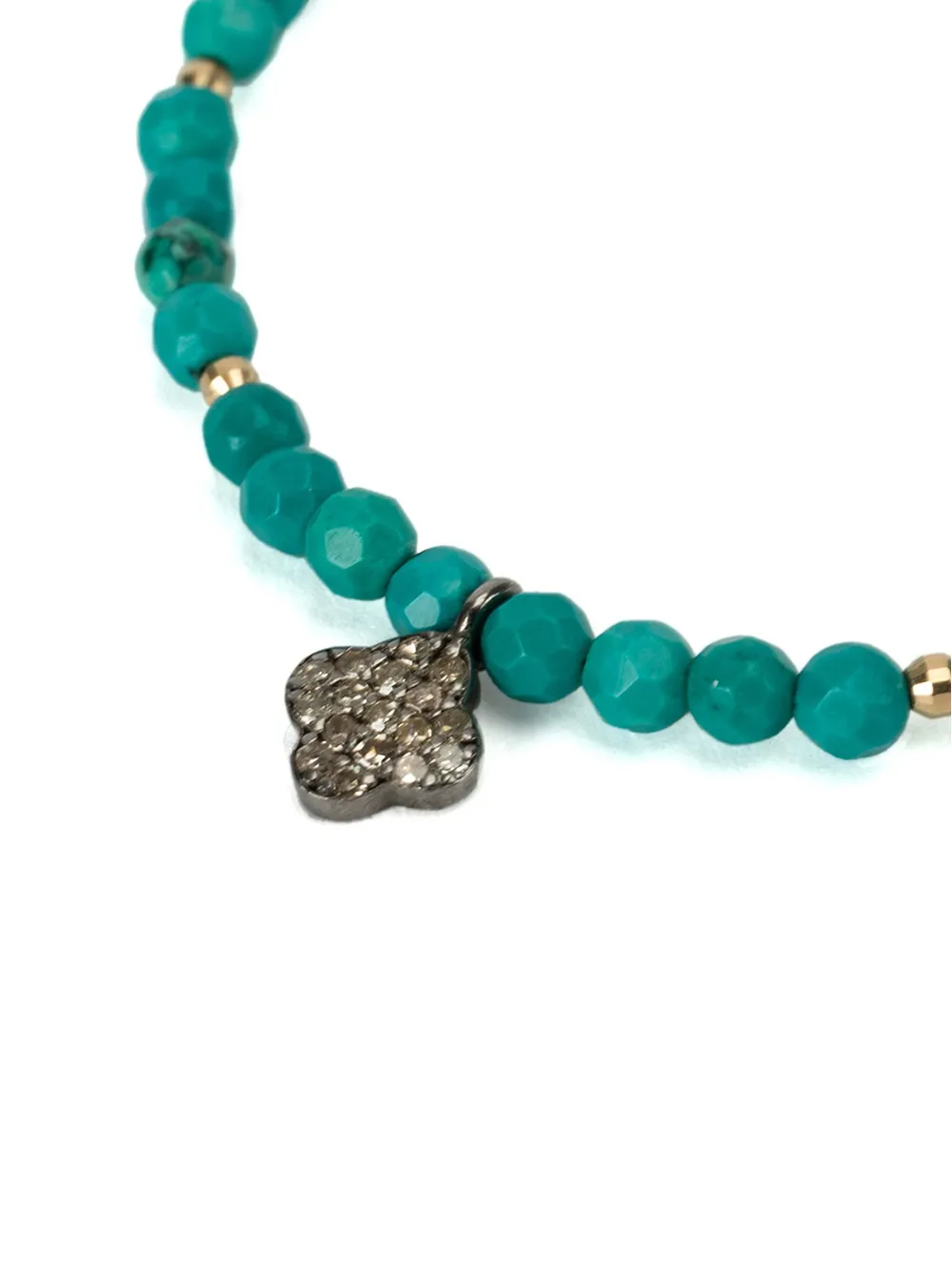  Catherine Michiels Beaded Bracelet - Silver 
