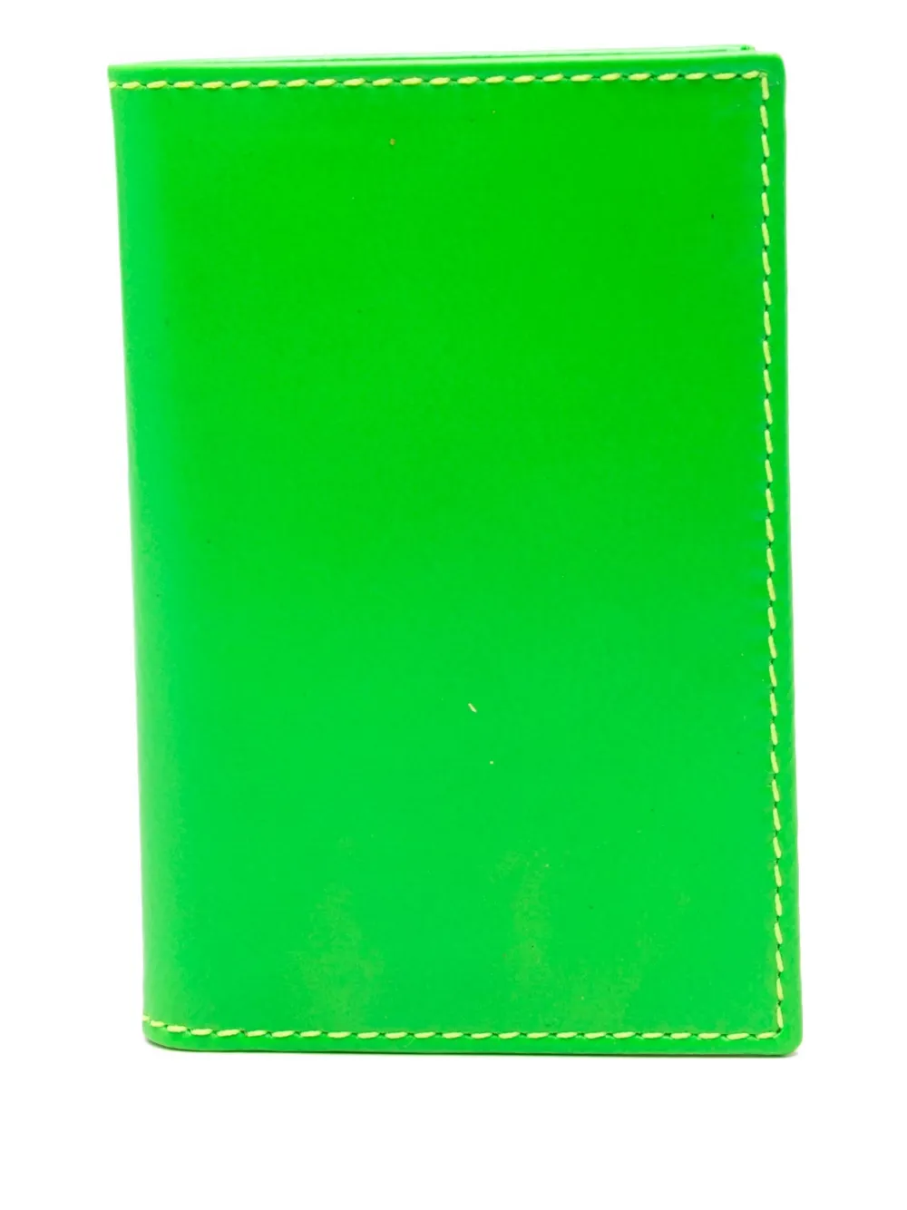 Comme Des Garçons Wallet Super Fluo bi-fold wallet | Green | Image 1