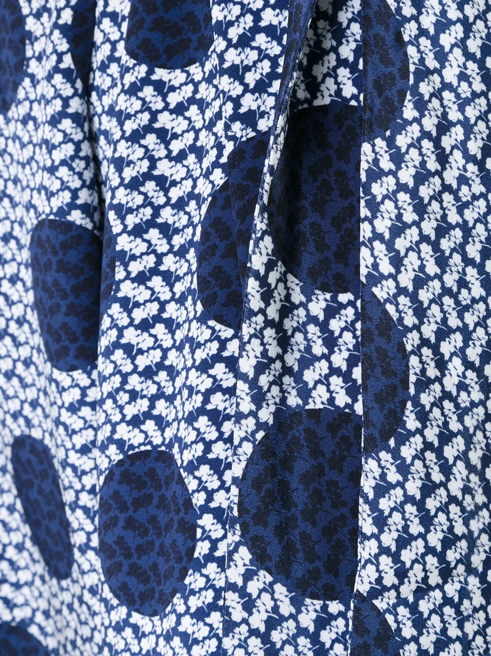 Mother Of Pearl gestippelde broek Blauw