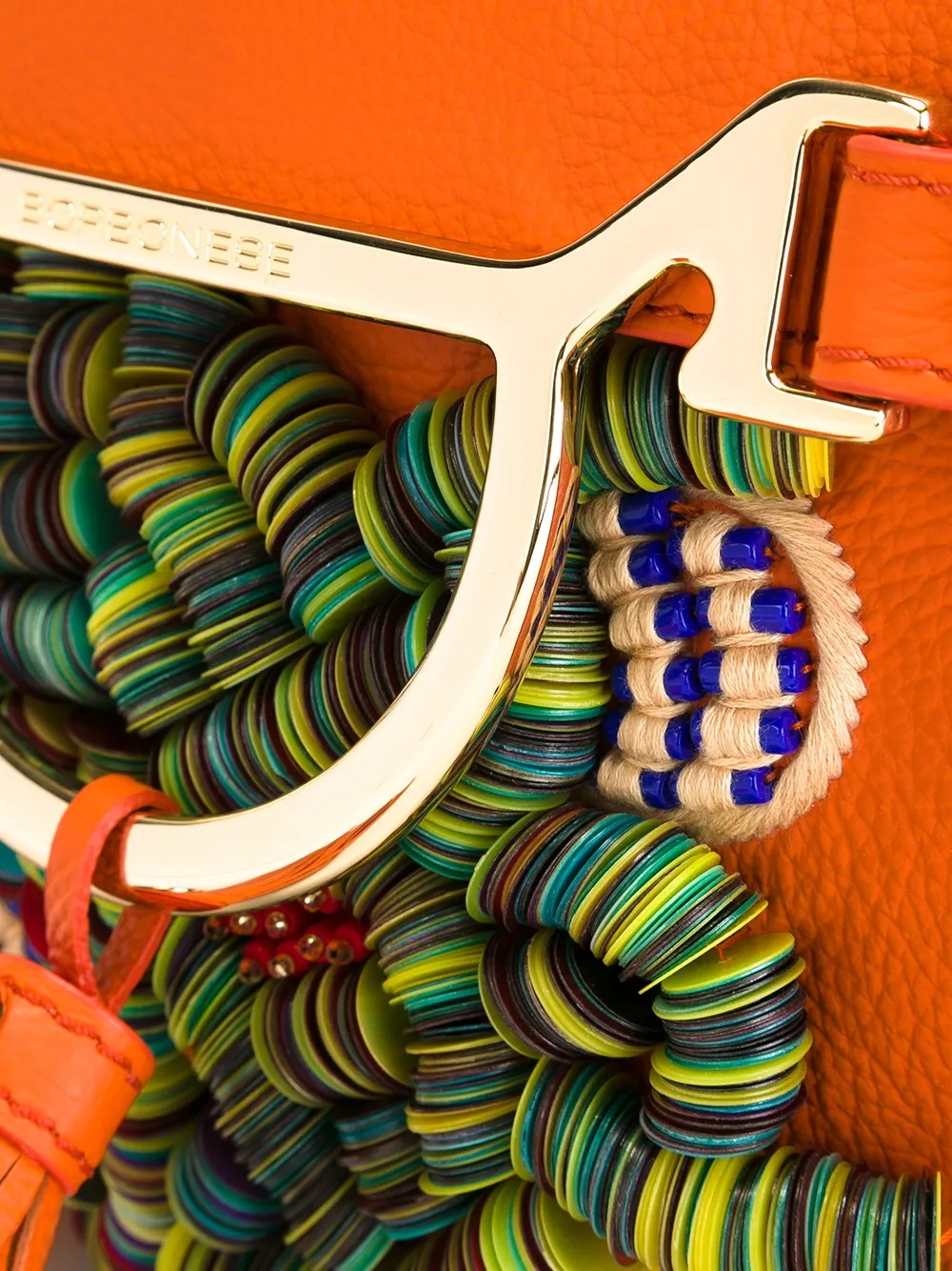 beaded embroidery shoulder bag