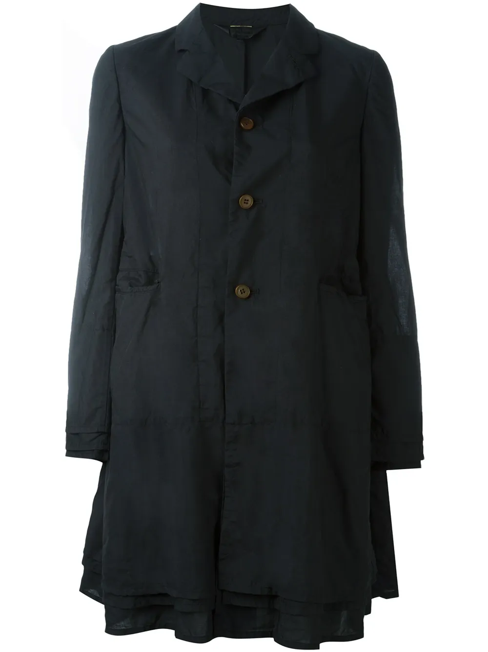Comme Des Garçons Comme Des Garçons layered oversized jacket - Nero