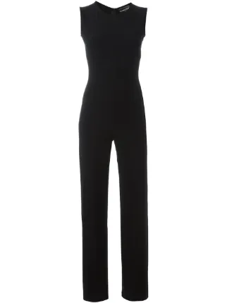 norma kamali sleeveless jumpsuit