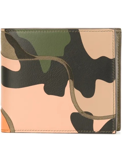 Valentino Garavani camouflage wallet