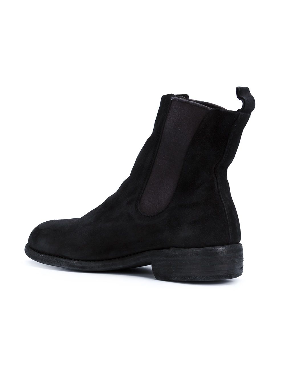 Shop Guidi Chelsea Boots In Black
