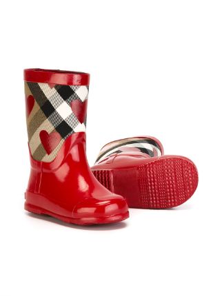 kids burberry wellies