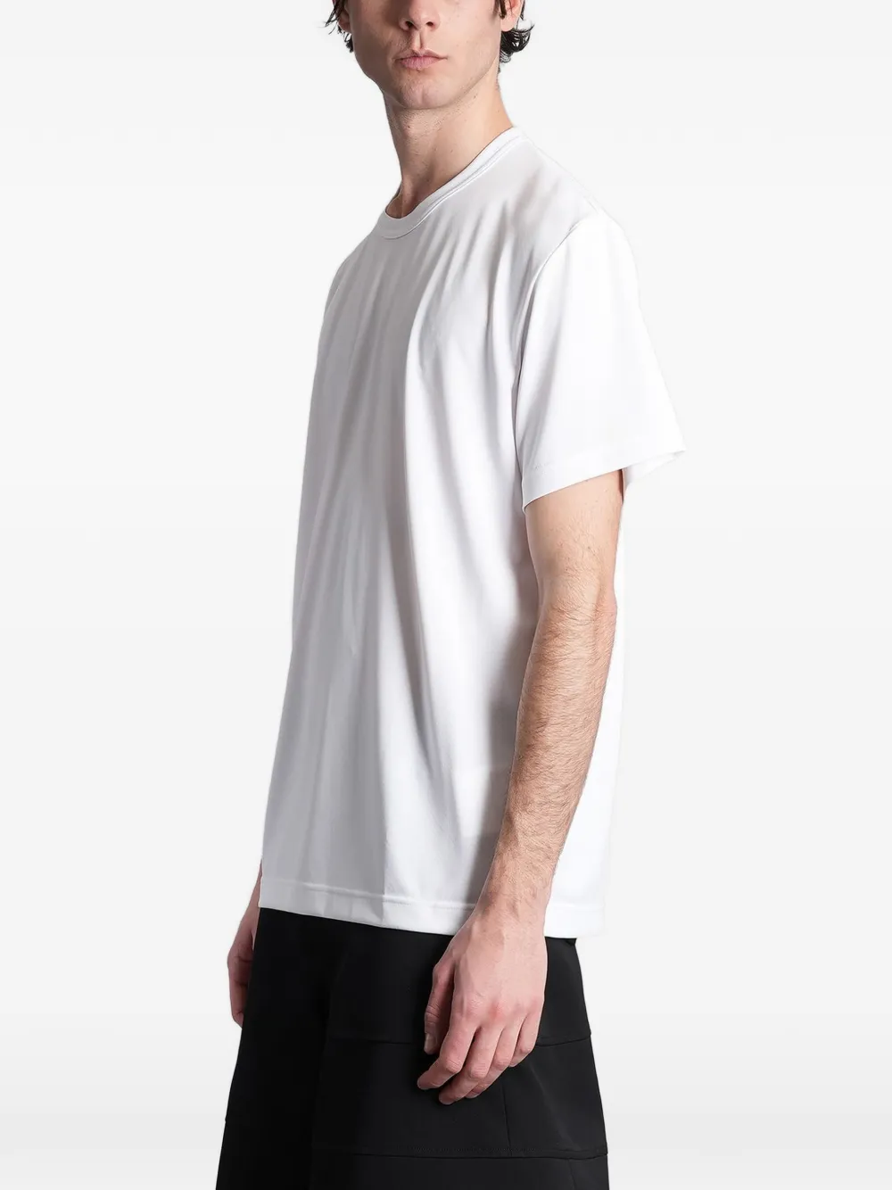  Comme Des Garçons Homme Plus T Shirt In Colour Block Optik   Weiß 