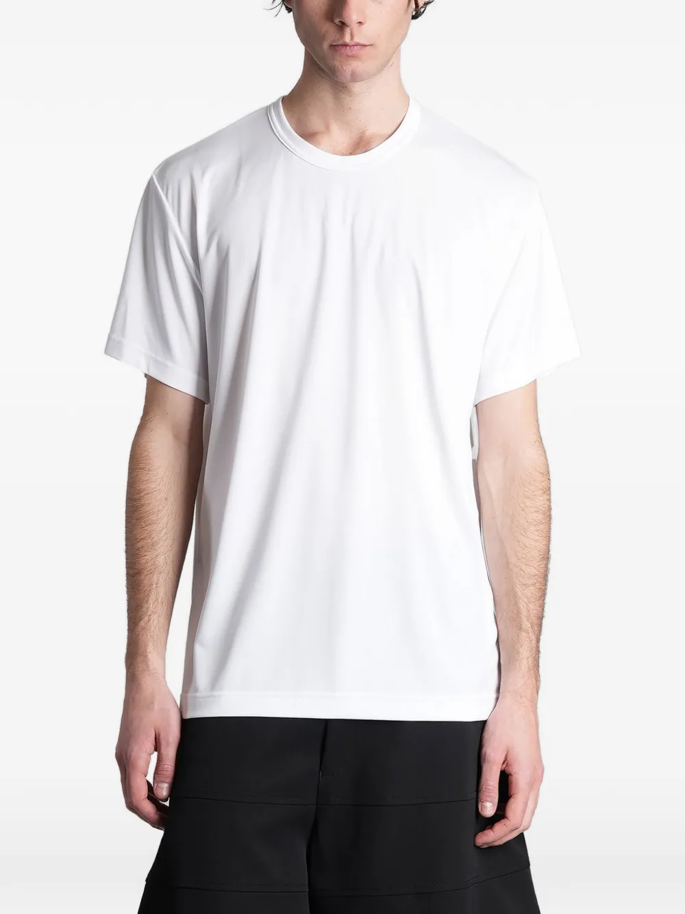 Comme des Garçons Homme Plus colour block T-shirt - Bianco