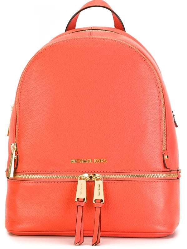 michael kors backpack orange