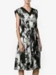 Christopher Kane floral-print spray dress