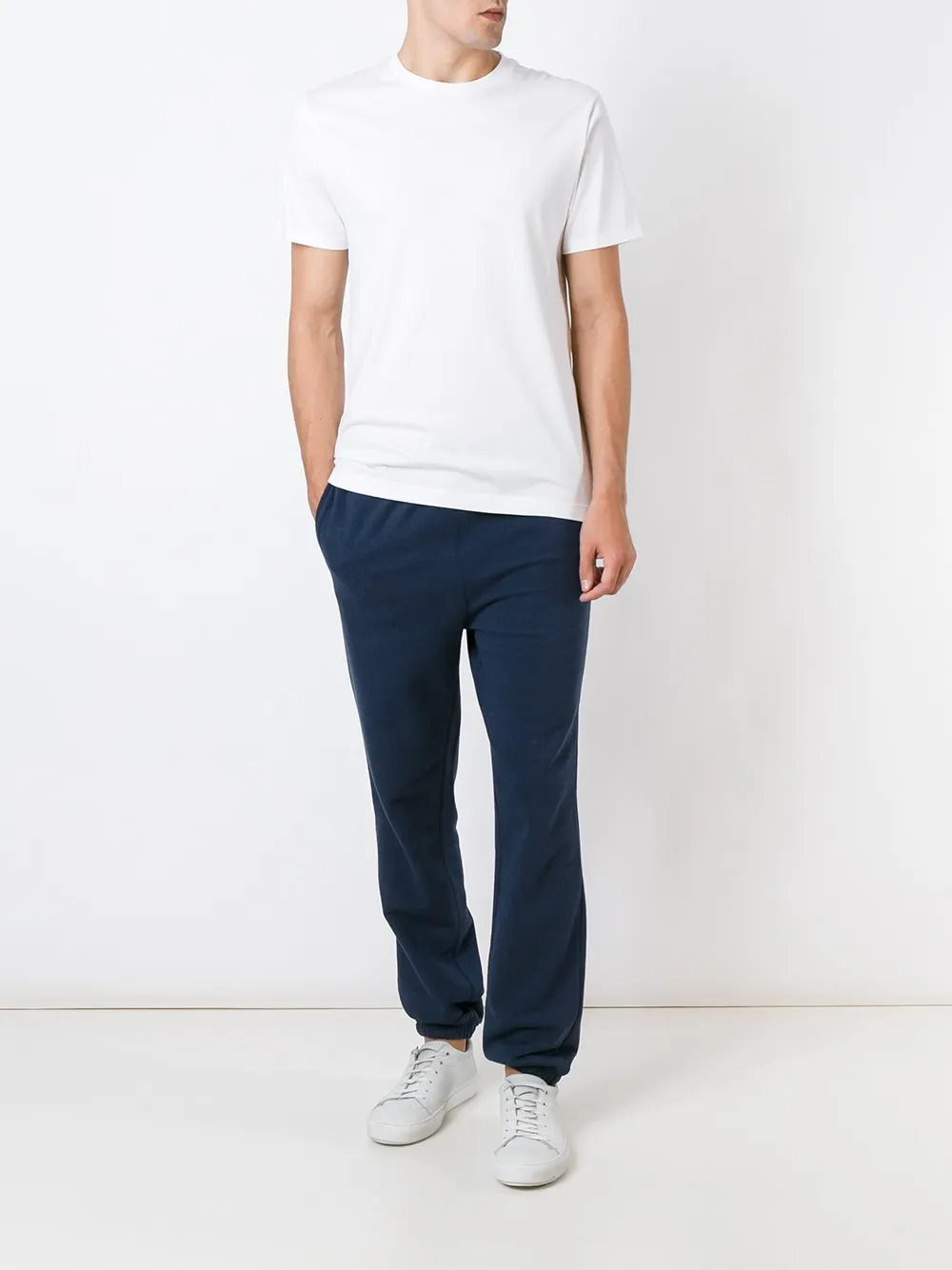 Sunspel 'Riviera' crew neck T-shirt - Wit