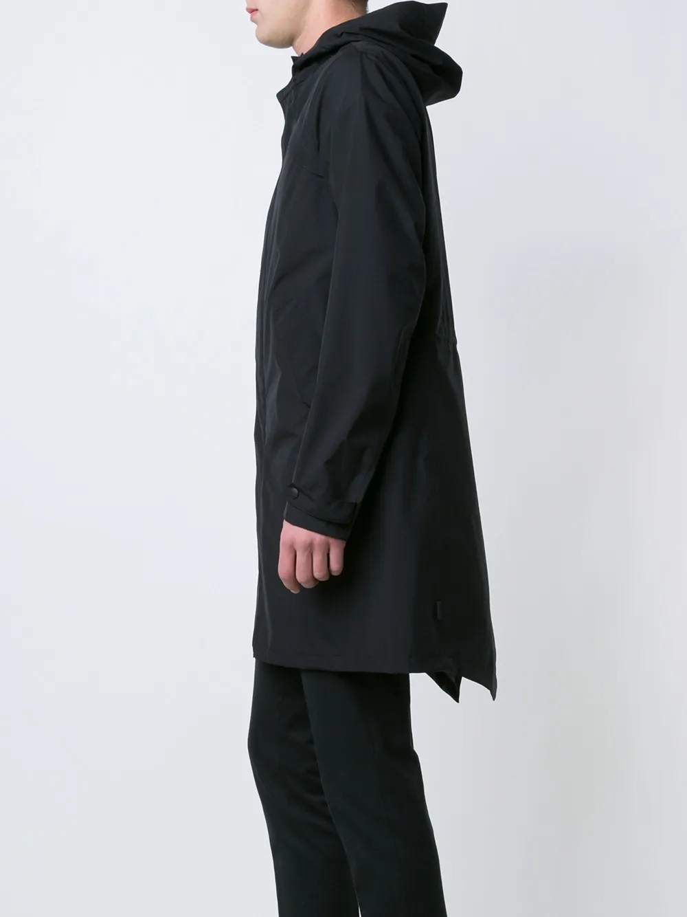  Herno Abrigo Con Capucha - Negro 