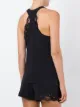 La Perla سترة دانتيل إدراج racerback