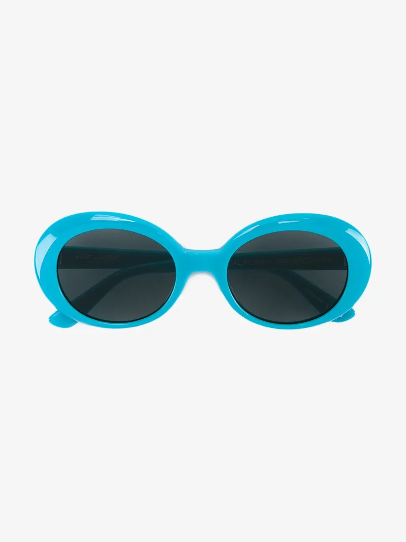 Saint Laurent Eyewear California Oval Sunglasses