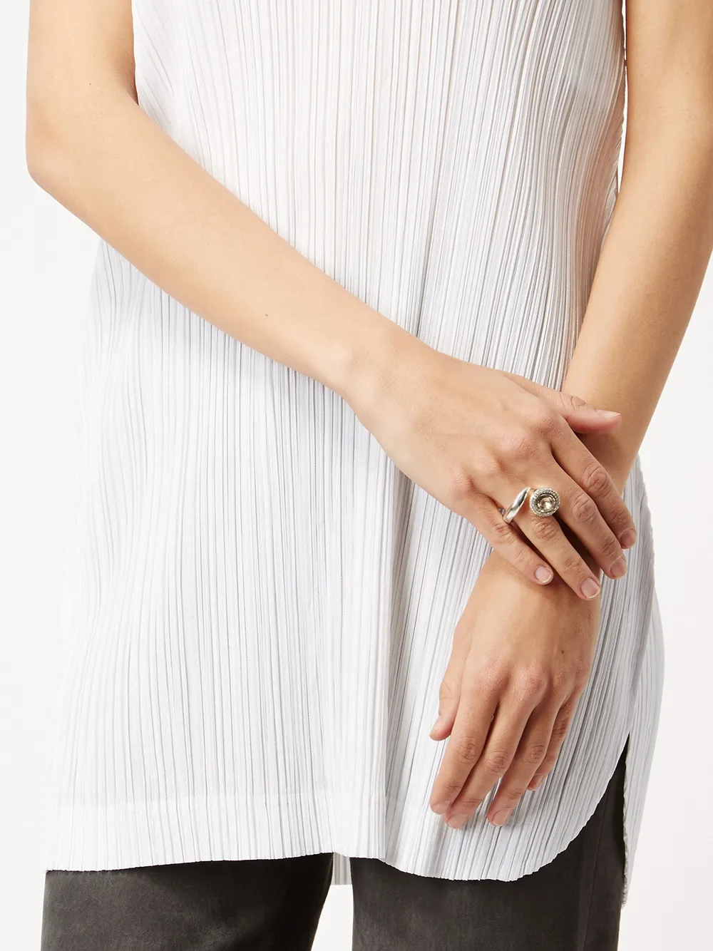 Rosa Maria topaz ring - Metallic