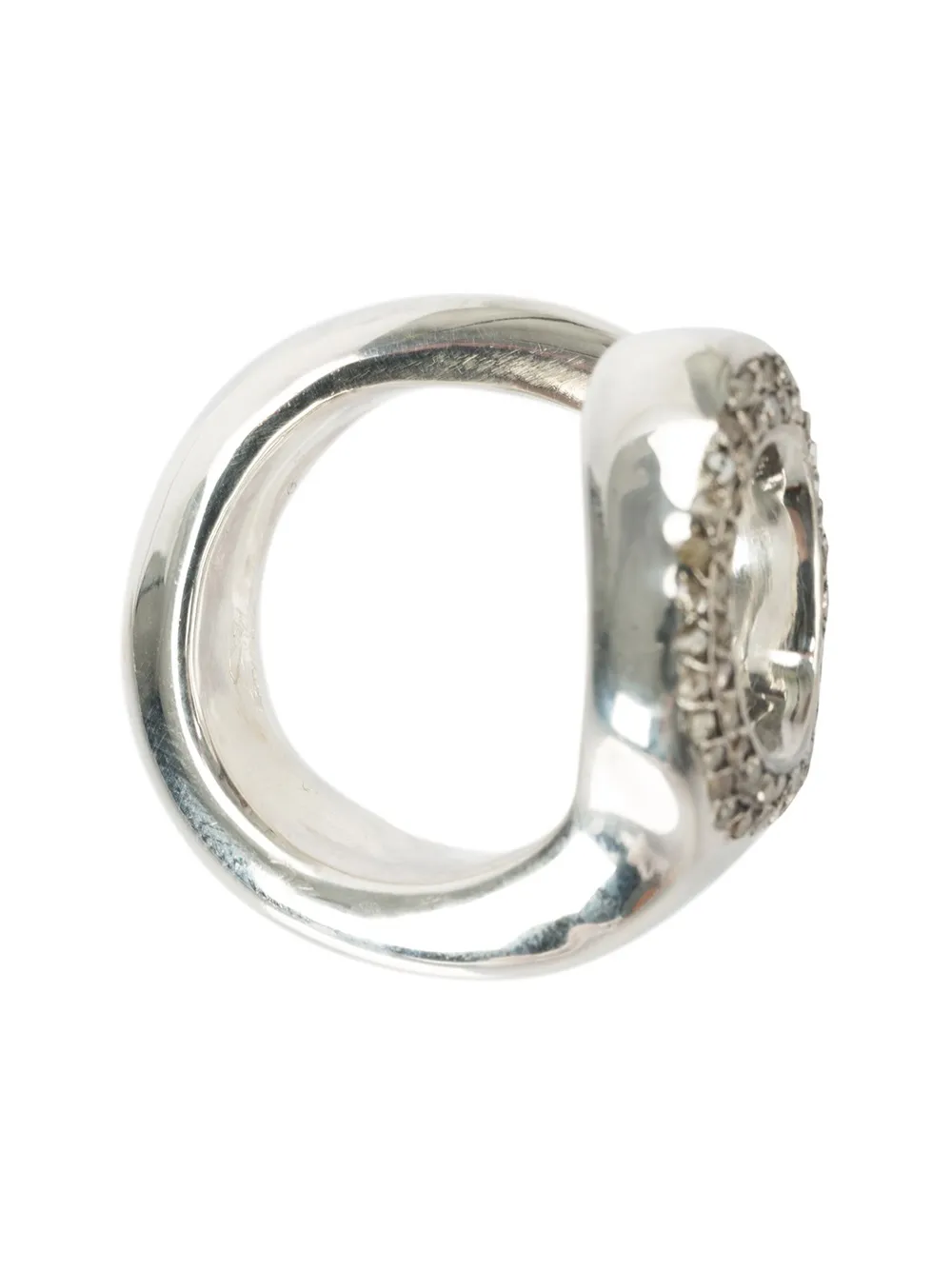  Rosa Maria Cognac Diamond Ring - Metallic 