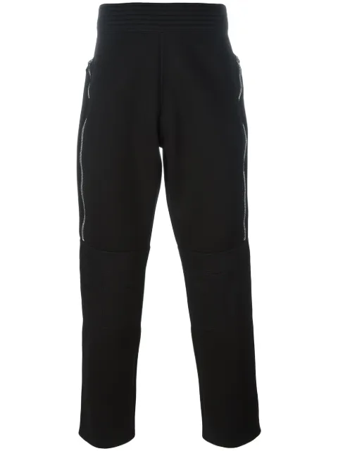 Givenchy pantalon droit à détails de zips