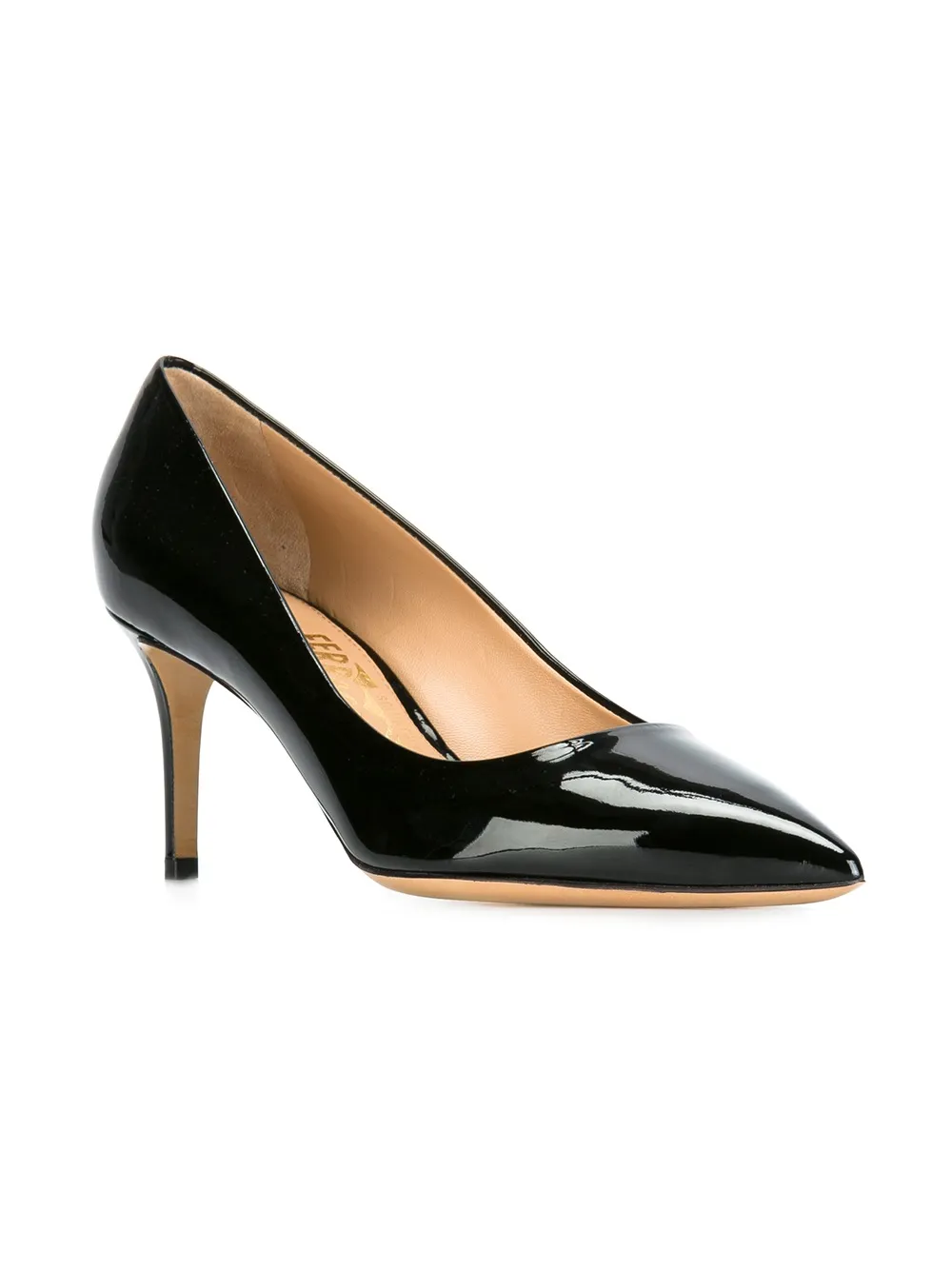 Ferragamo 'Fiore' pumps Zwart