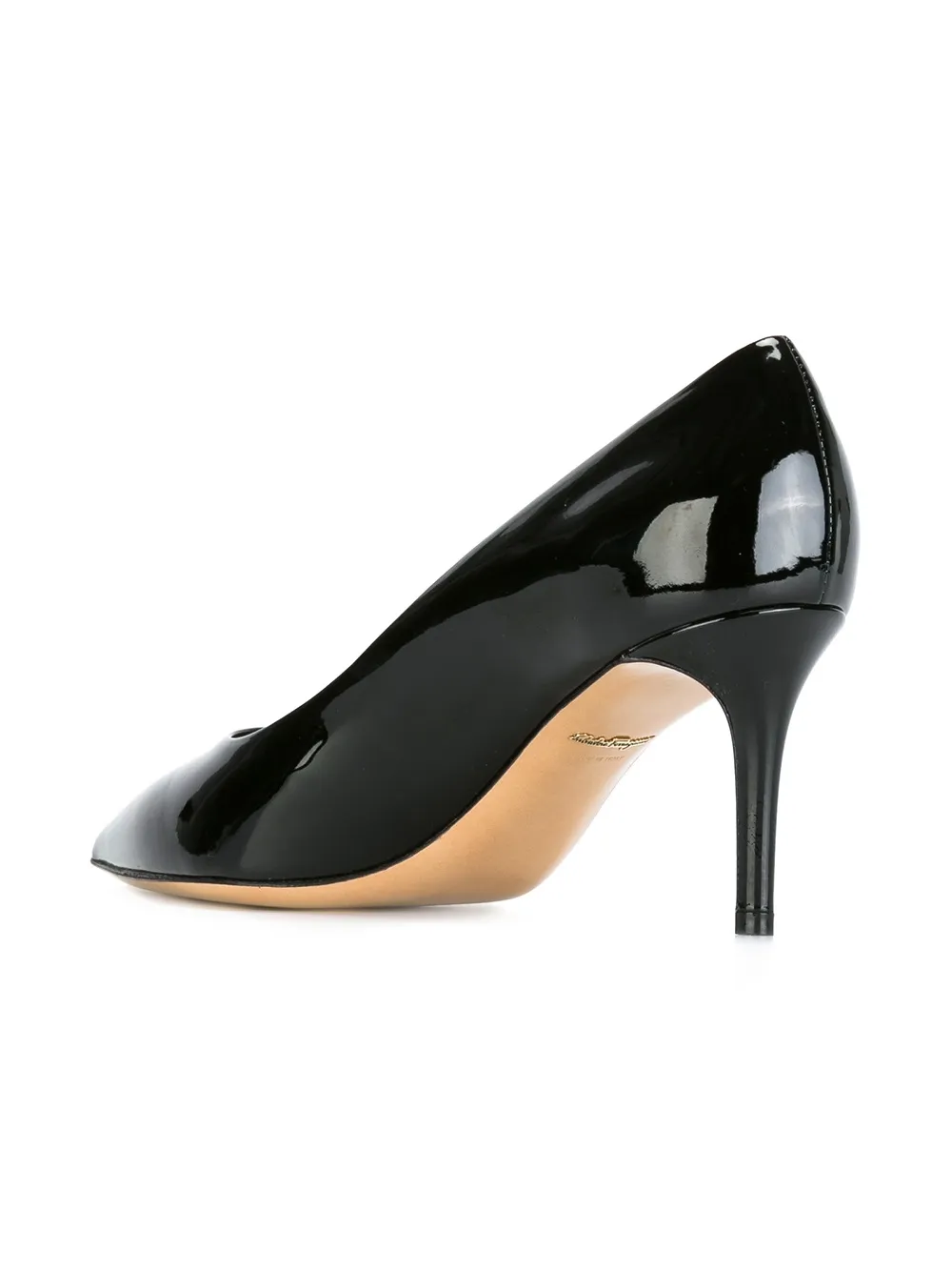 Ferragamo 'Fiore' pumps Zwart