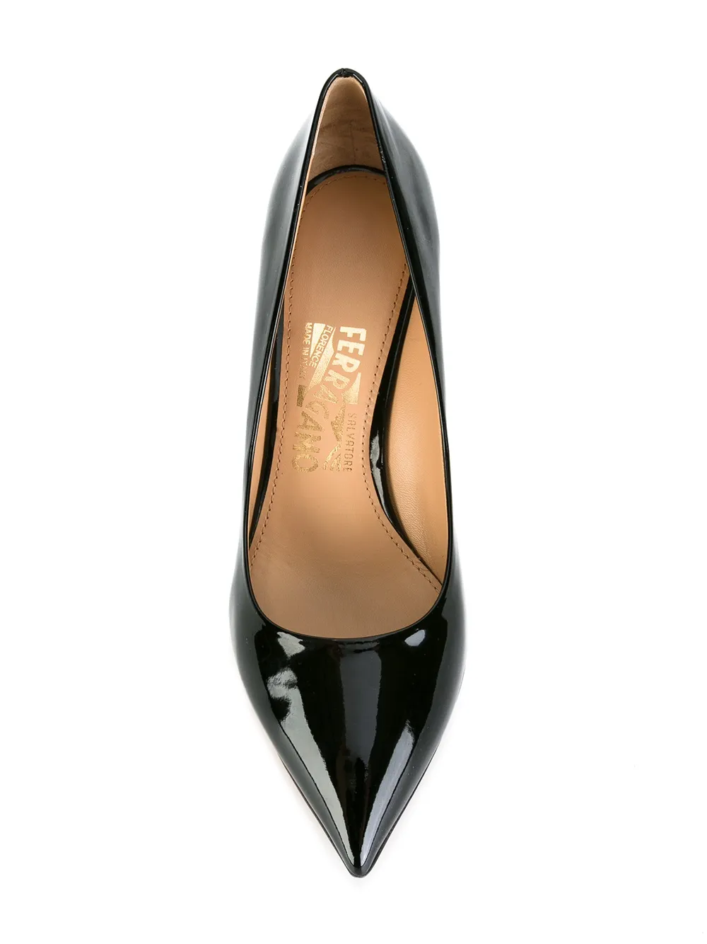 Ferragamo 'Fiore' pumps Zwart
