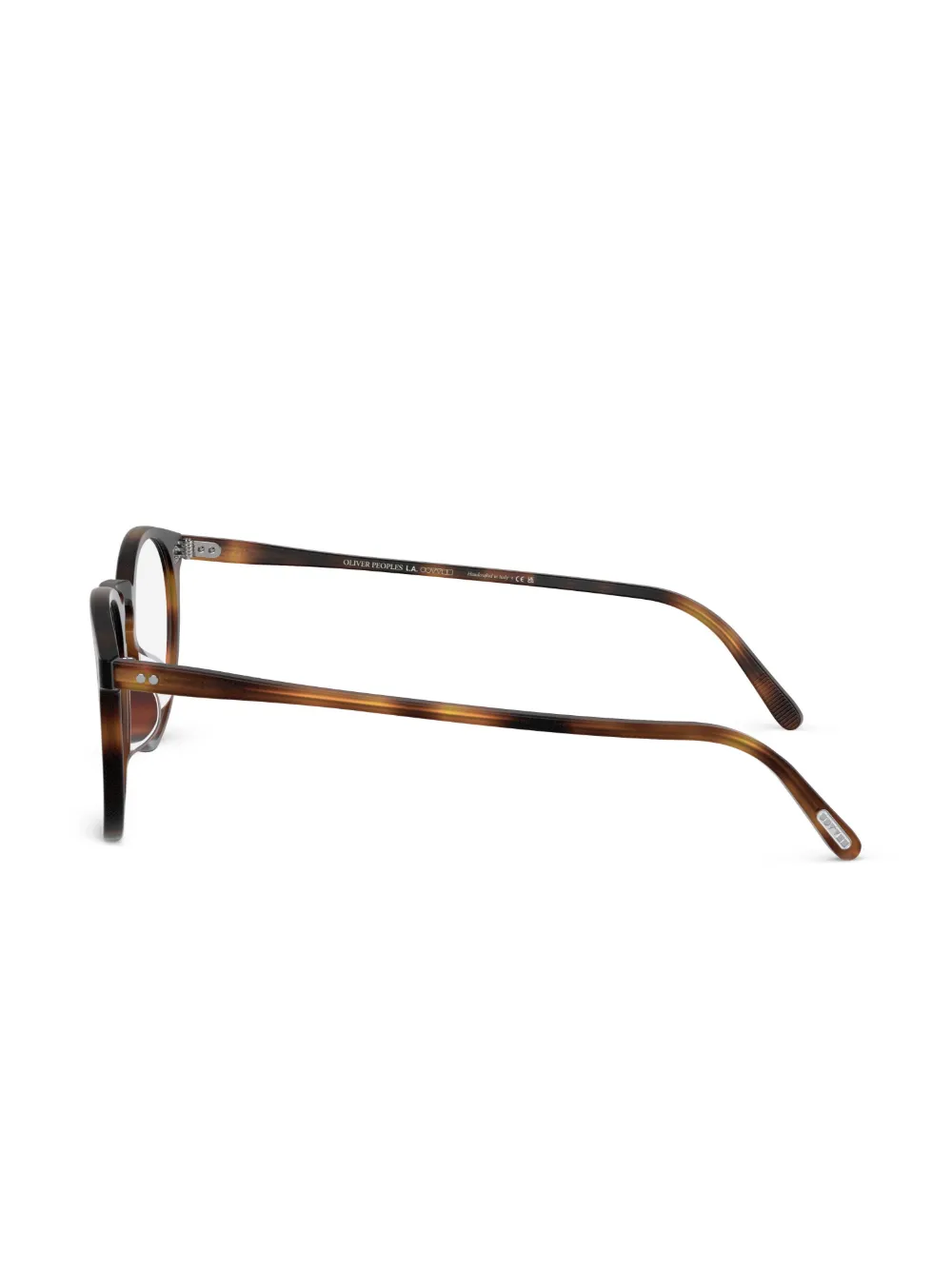 Oliver Peoples O'malley Round-frame Sunglasses In Brown