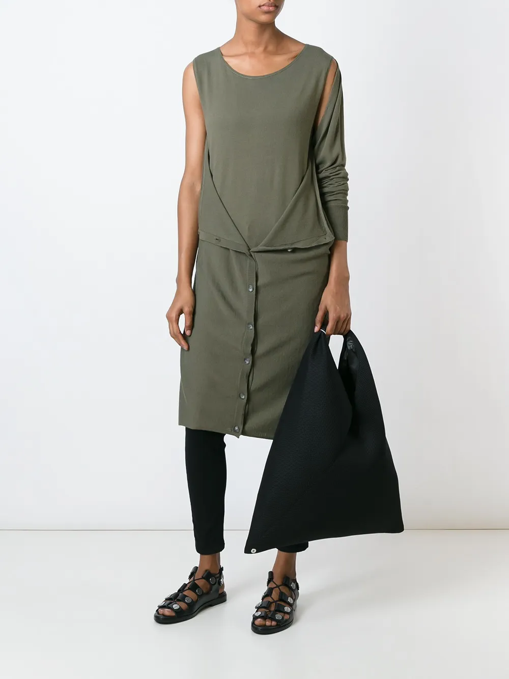 mm6 maison margiela 三角购物手提包