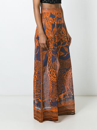 giraffe print pants