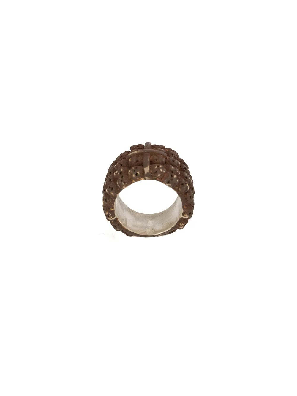 Tobias Wistisen 'Rusted Multiple Skull' Ring - Farfetch