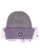 Silver Spoon Attire bow lace mesh beanie