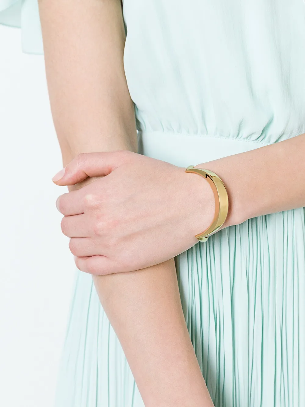  Chloé Brazalete Redondeado isalis - Metalizado 