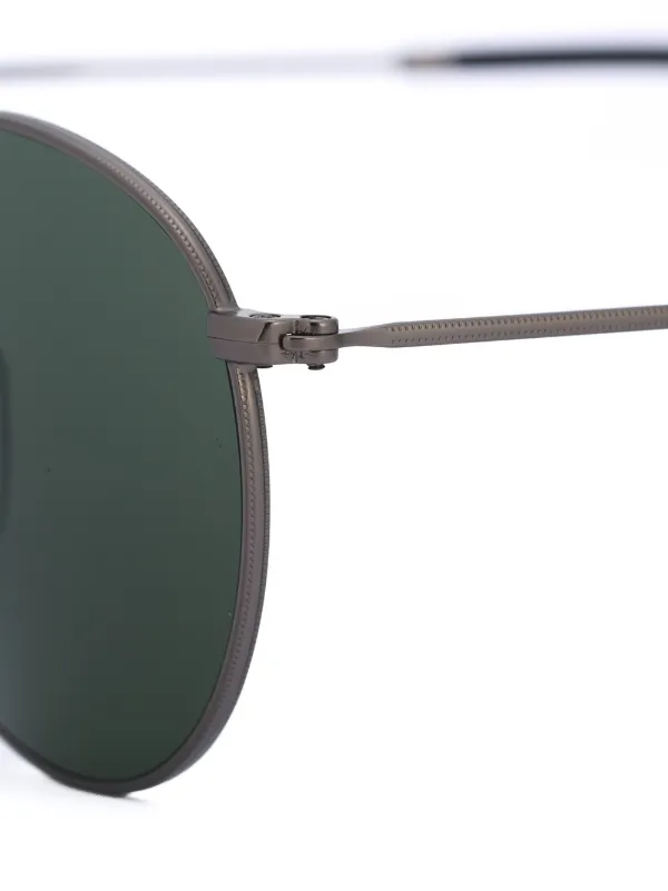 Ray Ban Round Sunglasses Farfetch