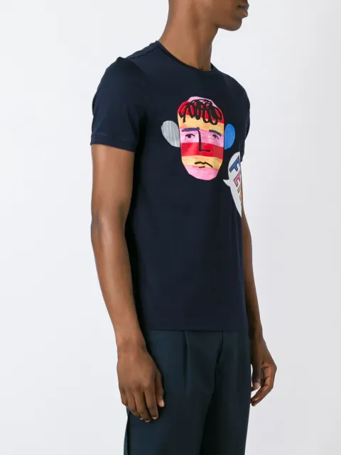 Fendi Face Print T-shirt - Farfetch