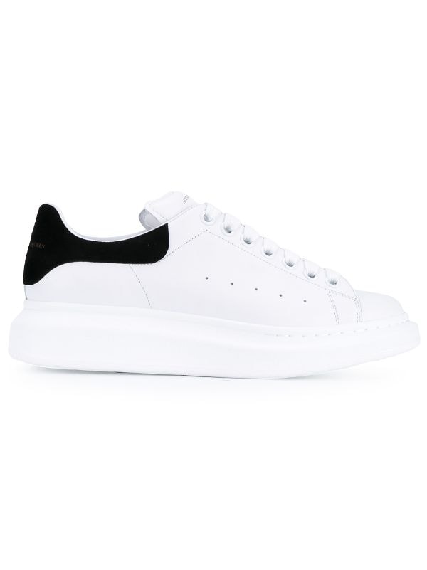 Alexander Mcqueen Leather Trainers With 