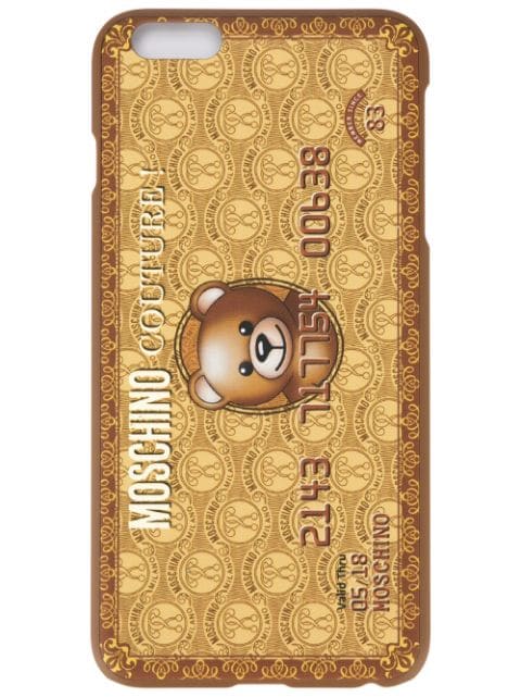 Moschino credit card iPhone 6 plus case