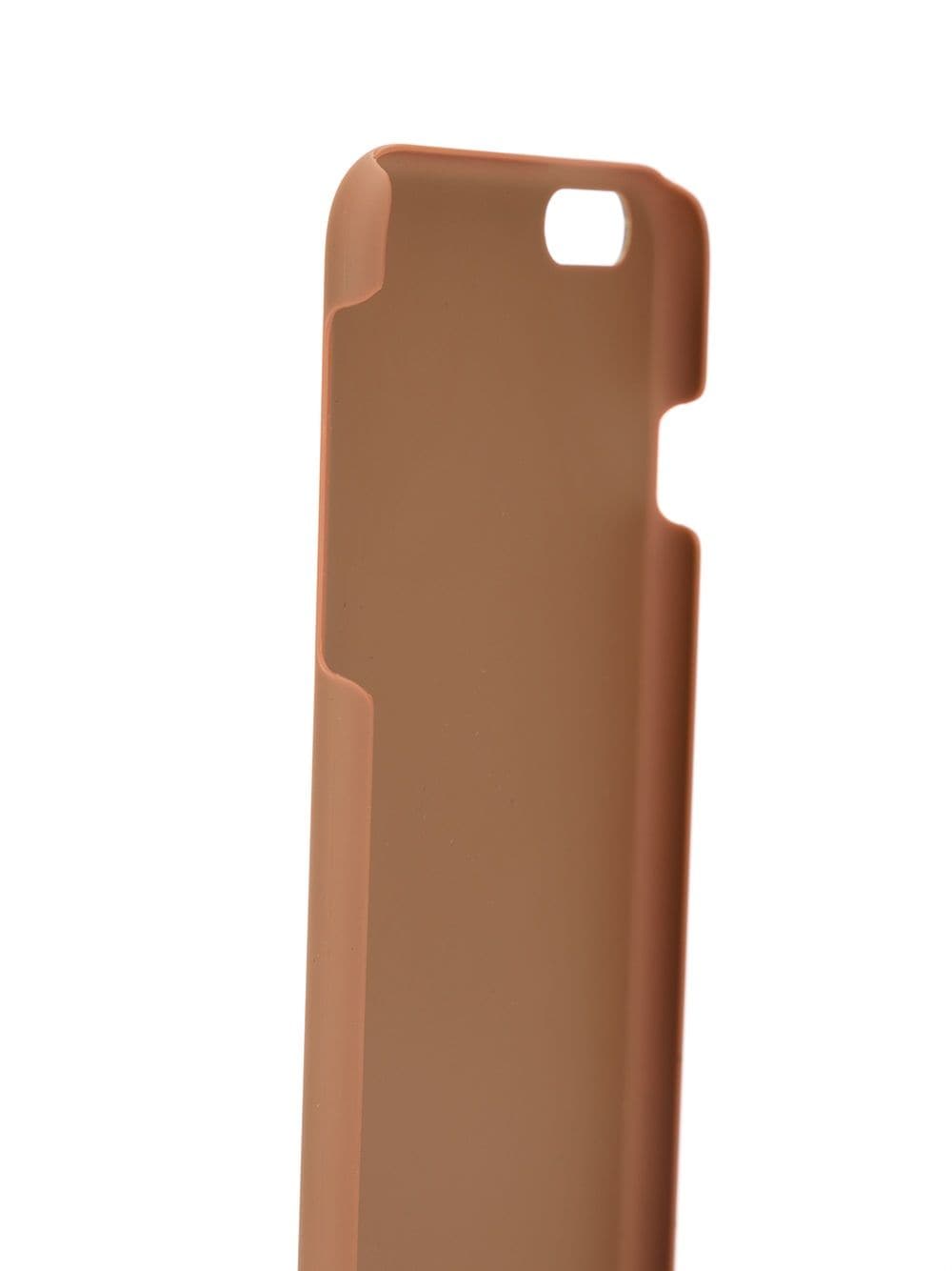 Shop Moschino Credit Card Iphone 6 Plus Case In Metallic