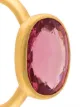 Marie Helene De Taillac pink tourmaline oval ring