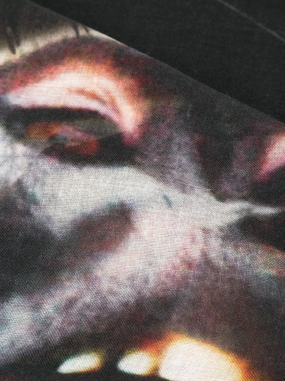 Givenchy Monkey Brothers scarf Zwart
