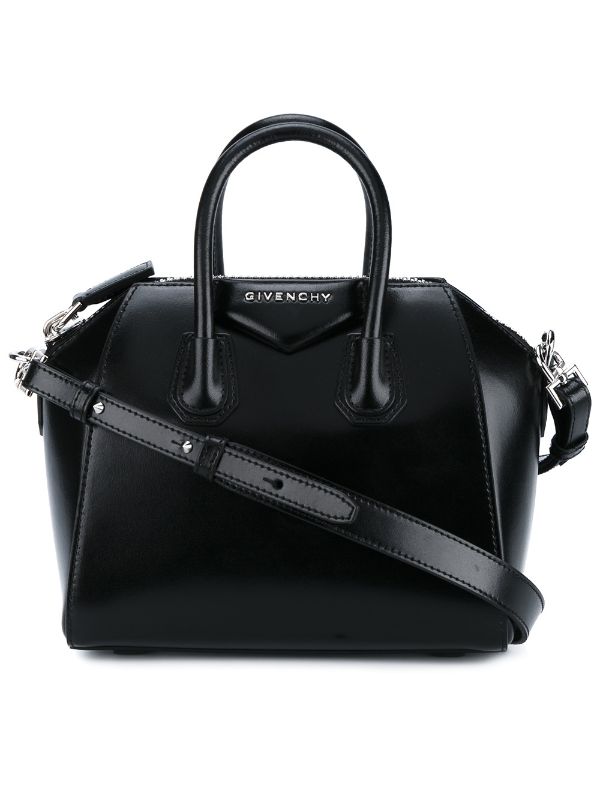 Shop black Givenchy mini Antigona tote with Express Delivery - Farfetch